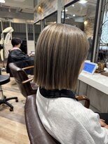 シエル 立川店(CIEL) 【CIEL×久光】シルバーグレーボブ