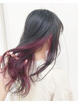 シェリ ヘアデザイン(CHERIE hair design)&nbsp;インナーカラーフラッシュピンク☆