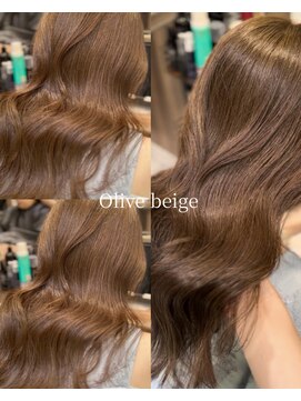 アッシュ 茗荷谷店(Ash) 【赤みを抑えた大人オリーブベージュ】