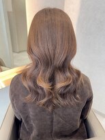 ジーナ 札幌(Zina)&nbsp;ヘーゼルベージュ/ブリーチ無し/韓国ヘア