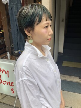 トイトイトイ(toi toi toi) ショートカット ポイントグリーン