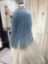 ミー 新宿(MII)&nbsp;ペールブルー/ダブルカラー/髪質改善/新宿/MII/ミイ