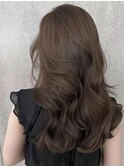 春におすすめ★レイヤーカット×ミルクティーベージュ