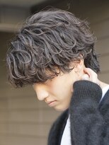 フィフス 大分(fifth)&nbsp;大分スパイラルパーマメンズカットラウンドマッシュツーブロック