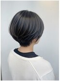 大人可愛い30代40代50代小顔くびれショート丸みショート