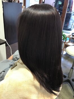 ジュノ ヘアーアンドクリエイト(juno hair&create)の写真/栄養と保湿を充分にする施術で、サラサラで艶のある仕上がりに感動!☆