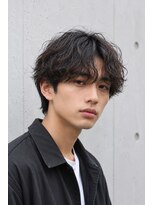 フロート ノア(FLOAT NO'A)&nbsp;無造作スパイラルパーマ×メンズマッシュ
