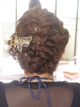 レイジースワン 編み込みアレンジ