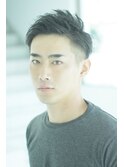 男らしさ全開。爽やかメンズショート