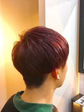 ロンド(Le rond) ボルドーレッドなマッシュスタイル