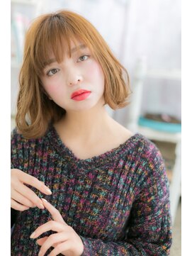 ミック 日暮里店(miq) 今っぽさ★Aラインシルエットのラフボブ