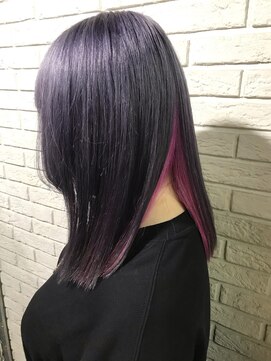 ミミック (mimic) smoke gray × peach pink TRICKstyle!