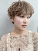 カジュアルカール_アッシュブラウンネオウルフ外ハネボブ_37022