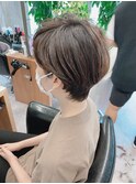 マスクヘア☆耳掛けくびれショート