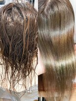 ジェム(GEM)&nbsp;＊*Gem Garden*＊なりたい質感が叶う☆ツヤサラ縮毛矯正132