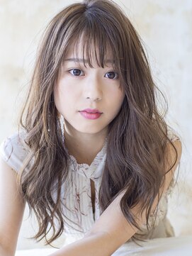 エアー 福岡(AIR) 【air-FUKUOKA】大人かわいいゆるふわウェーブロング
