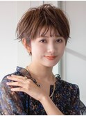 マッシュショート 大人可愛い うる艶髪 青山 表参道 30代40代