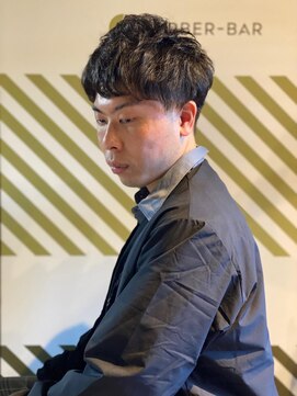 バーバーバー アカバネ(BARBER-BAR AKABANE) 大人のパーマスタイル【BARBER-BAR】