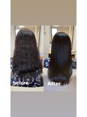 髪質改善×縮毛矯正