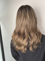 オンザ(ONTHE)&nbsp;ナチュラルミルクティベージュセミロング【林京平】