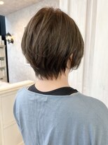 キャアリー(Caary)&nbsp;福山市美容室Caary人気 前下がりショートボブスタイル