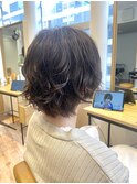 1分で完成!ショートパーマ
