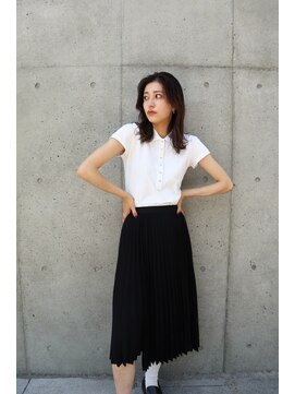 セシルヘアー 博多駅前店(Cecil hair) 【髪質改善】透け感ストレートスタイル