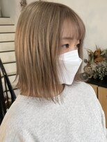 ノア(noa.)&nbsp;『ハイトーンカラー』ホワイティベージュカラー