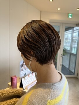 ラシェンテ リセ 西宮北口(La Sente Lycee) 10代20代30代40代大人可愛いショートボブ