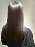 髪質改善縮毛矯正（カット込）人気トリートメント￥19800→　¥15400