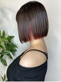 ボブのインナーカラー《飯田 淳平》Re:ta Hair【リタヘア】