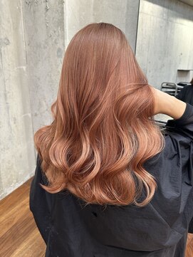 サイン 渋谷(SIGN) 【SIGN レイヤーカット】オレンジブラウン