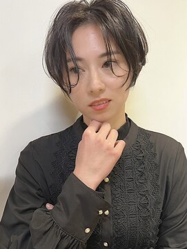 スプレンド センター南(SPLENDO hair nail supply&co.) 大人ショート/センターパート/ハンサムショート/小顔カット