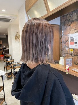 ラック(LUCK) イメチェン/ハッシュカット/フルバング/白髪ぼかしハイライト