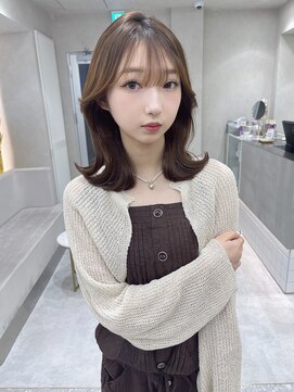 ロンド マーレ 天神大名店(Lond mare) レイヤーヘア レイヤーカット 顔周りカット レイヤースタイル