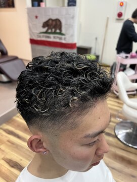 スウェル 千葉店(Swell) 極道パーマ【千葉/mens/パーマ】
