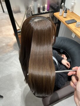 ライア 吉祥寺南口店(laia) カット×ベージュ×髪質改善【髪質改善 laia 吉祥寺 美容室】
