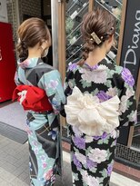 ヘアコレクション アンジュ(Hair collection Unge)&nbsp;夏祭り浴衣ヘア、着付け