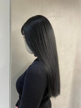 ガリカ 渋谷(Gallica) <原田真花>重くならない透明感地毛風カラーダークグレージュ