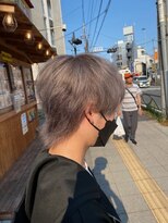アッシュ 川口店(Ash) 髪質改善/透け感グレージュ/前髪パーマ/ハイライト/川口駅/川口