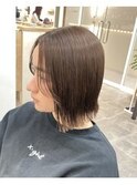切りっぱなしボブ