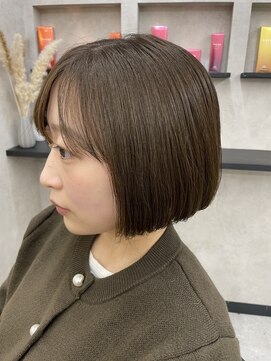 ルノン(LUNON) オリーブベージュ/秋カラー/髪質補修カラー