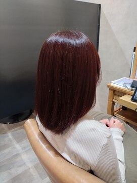 スーリール 姪浜店(Sourire) カシスブラウン☆