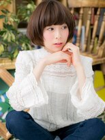 カバーヘア イヴ 戸頭店(COVER HAIR EVE)&nbsp;オン眉グレーベージュ小顔ヘルシースタイルc6戸頭20代30代40代