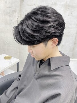 ジィルム(XELM) メンズ韓国風ニュアンスパーマ