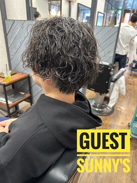 サニーズ バーバー(Sunny's barber) ツイストスパイラルマッシュ