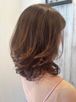 アッシュ 田無店(Ash)&nbsp;ミディアムレイヤー　デジタルパーマ