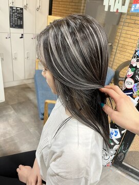 ラフ(LAFF) #着物#メルティーカラー#フェミニンロング#ウェーブミディアム