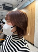 切りっぱなしボブ