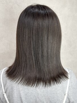 ルノン(LUNON) アプリコットオレンジくびれヘアハイライトカラー熊本